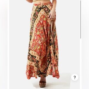 Spell Lolita Split Skirt